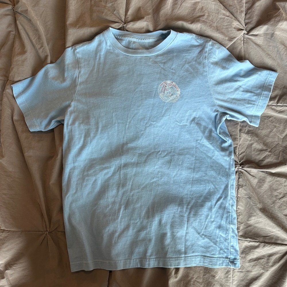 Vineyard Vines Boys Small (8-10) Light Blue Short Sleeve Tee